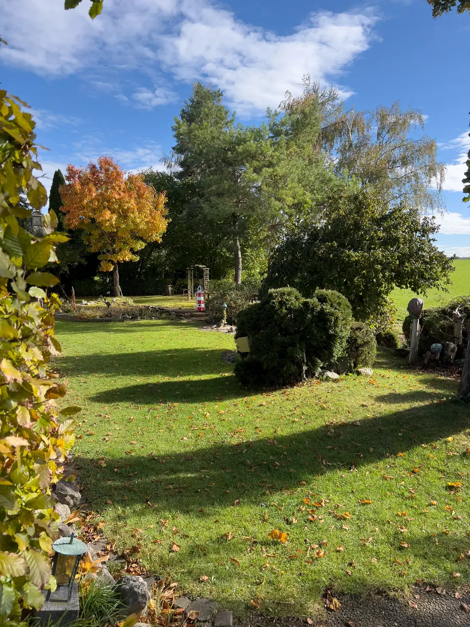 Der Garten im Herbst